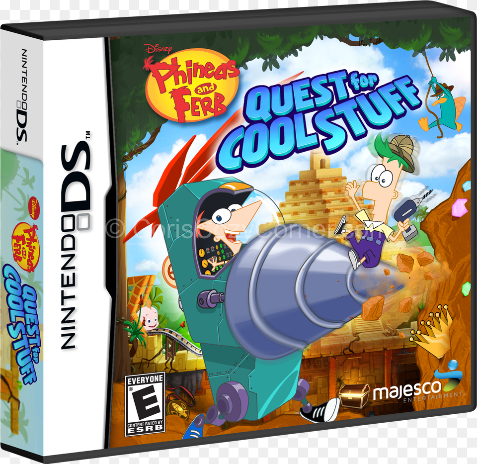 Phineas And Ferb Quest For Cool Stuff Png