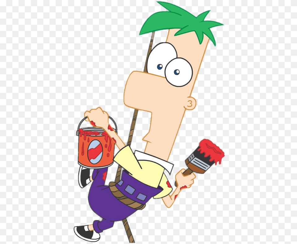 Phineas And Ferb Rope, Cartoon, Baby, Person Free Png Download