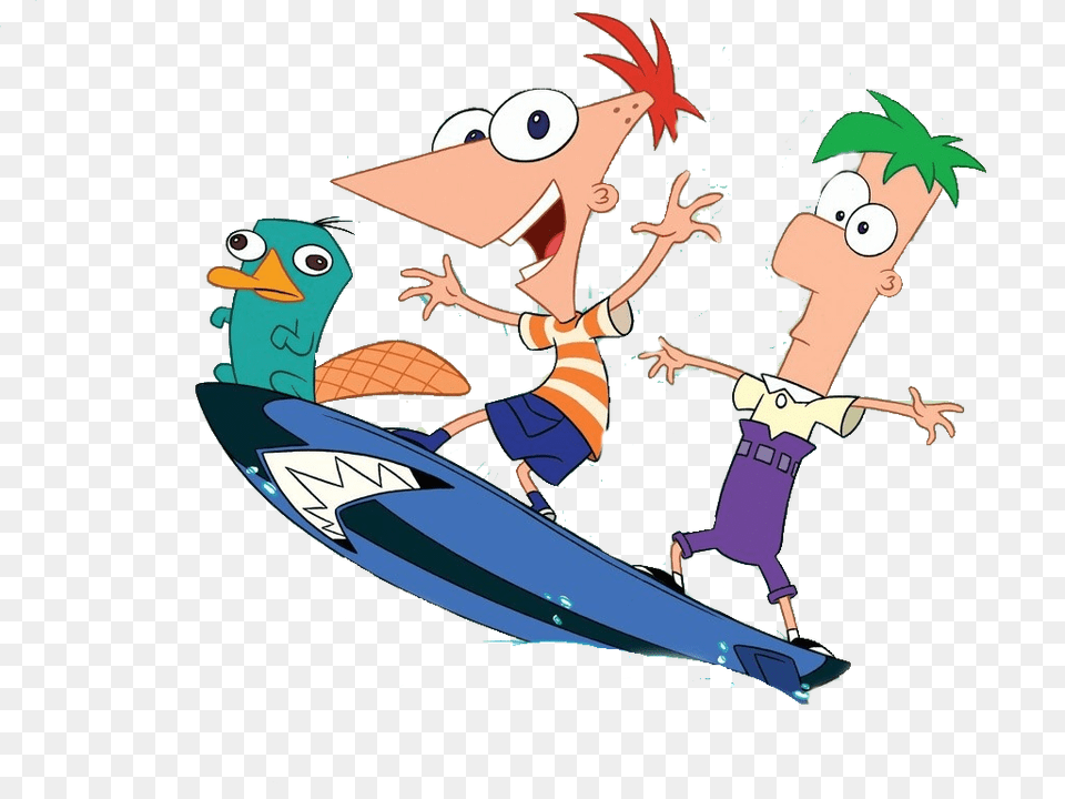 Phineas Y Ferb Phineas And Ferb Birthday Meme, Person, Animal, Bird, Penguin Free Png Download