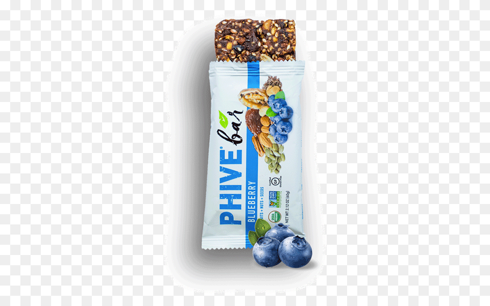 Phive Bar Blueberry Bar, Food, Produce, Fruit, Plant Png