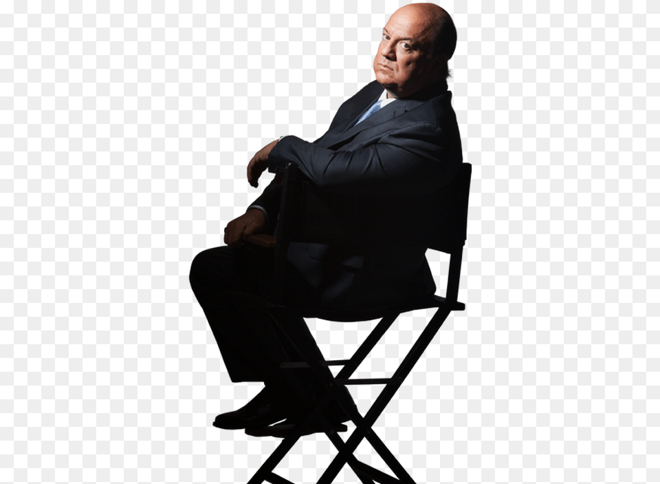 Phmovies Wwe Paul Heyman, Suit, Clothing, Sitting, Person Png