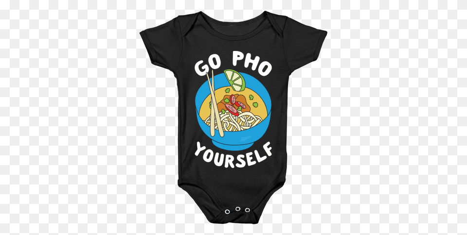 Pho Jokes Baby Onesies Lookhuman, Clothing, T-shirt, Shirt Png