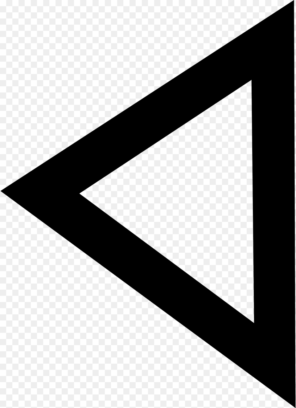 Phoenician Clipart, Triangle, Blackboard Png Image