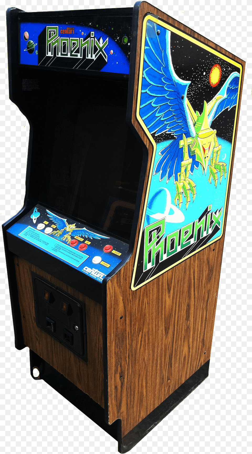 Phoenix Arcade Cabinet Phoenix Arcade, Arcade Game Machine, Game Free Png