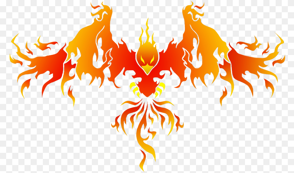 Phoenix Bird 2 Flying Phoenix Bird Logo, Fire, Flame, Person, Face Free Png