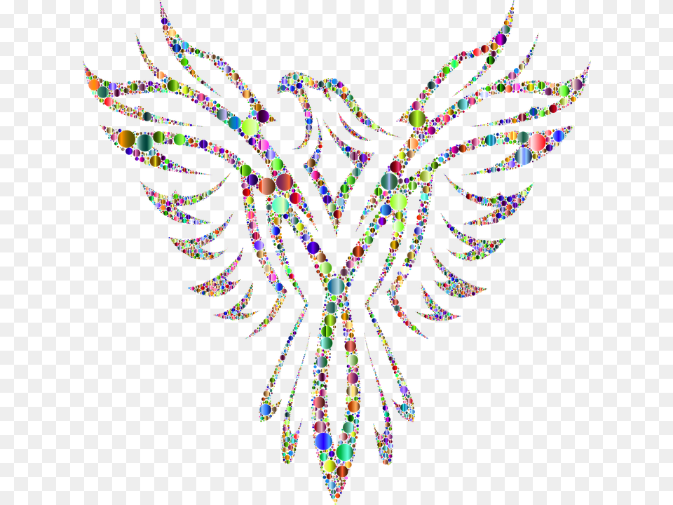 Phoenix Bird Circles Animal Creature Myth Blue Phoenix Bird Logo, Art, Pattern, Accessories, Person Png