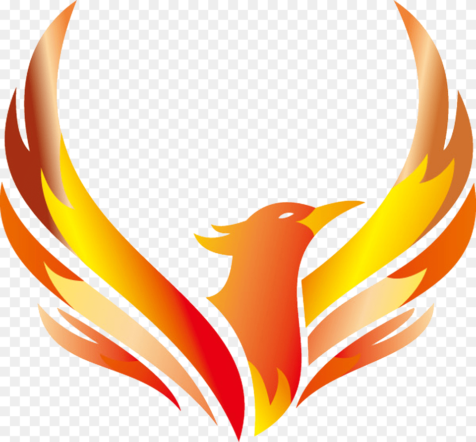Phoenix Bird Logo, Light, Fire, Flame, Animal Free Png Download