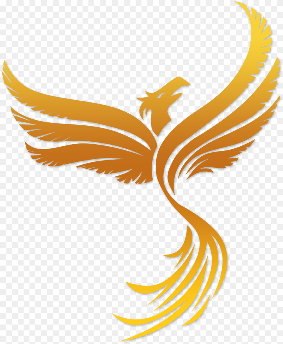 Phoenix Bird Vector Clipart Phoenix Bird Transparent Background, Emblem, Symbol, Animal, Fish Free Png Download