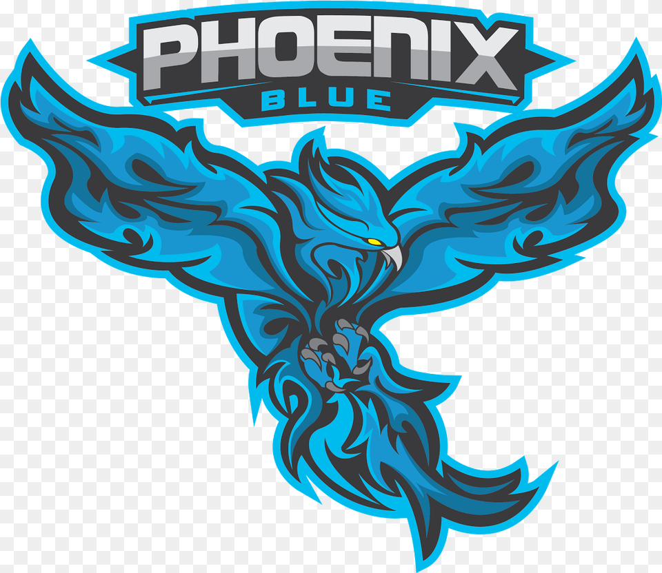 Phoenix Blue Blue Phoenix Logo, Animal, Fish, Sea Life, Shark Free Png