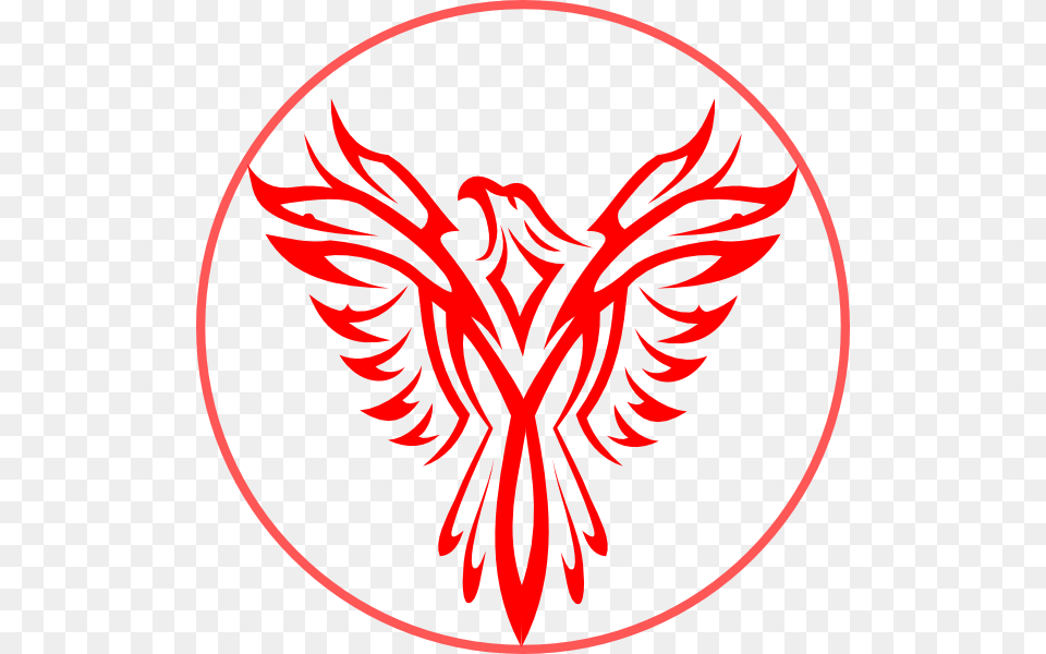 Phoenix Clipart Finger Phoenix Tattoo Small Men, Emblem, Symbol, Logo, Person Png
