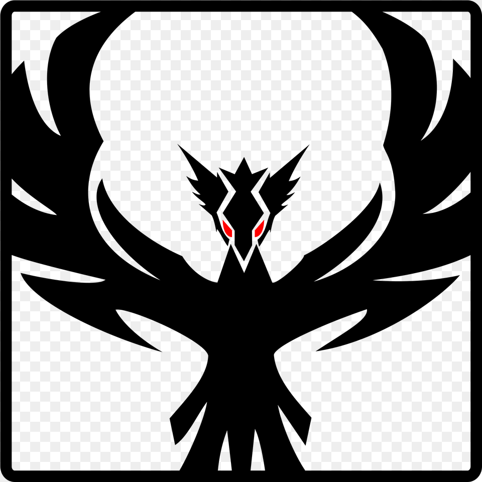 Phoenix Clipart Red Black Phoenix Rlsh Free Png