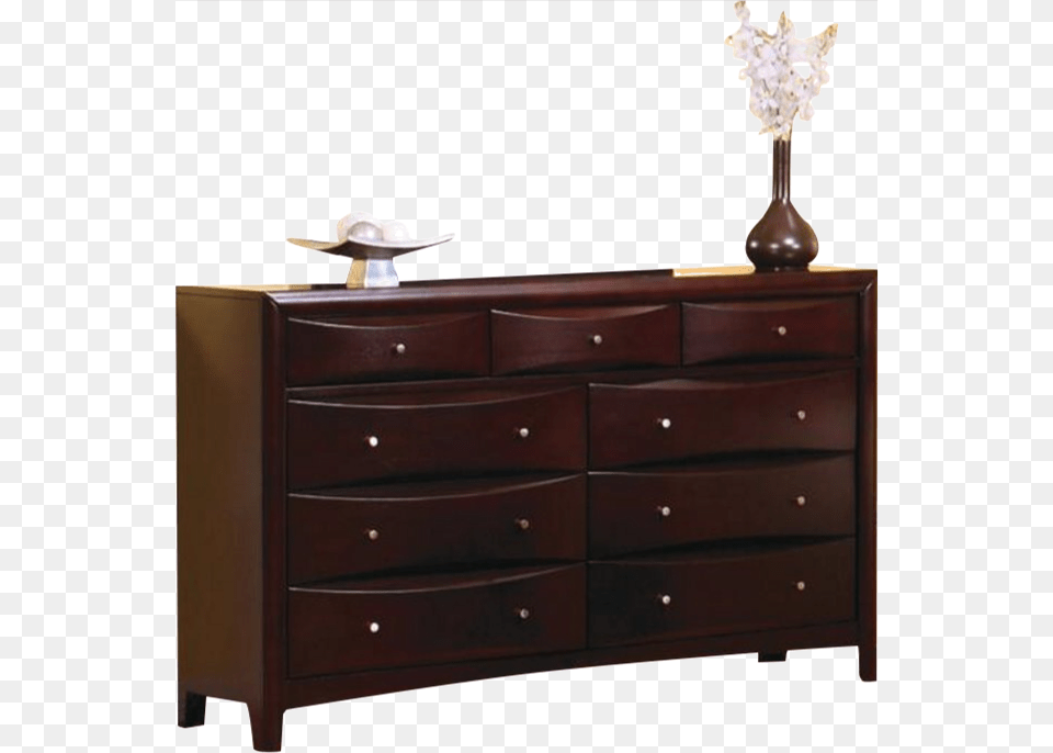 Phoenix Dresser Chest Of Drawers, Cabinet, Furniture, Drawer, Mailbox Free Png