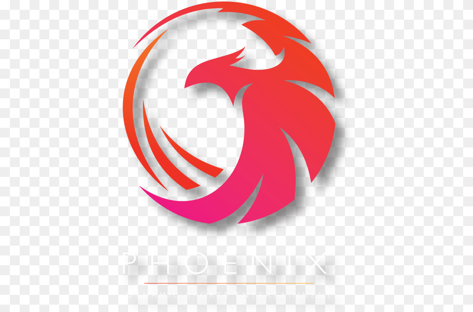 Phoenix Dynamic Sports Management Blazing Phoenix Logo Png Image