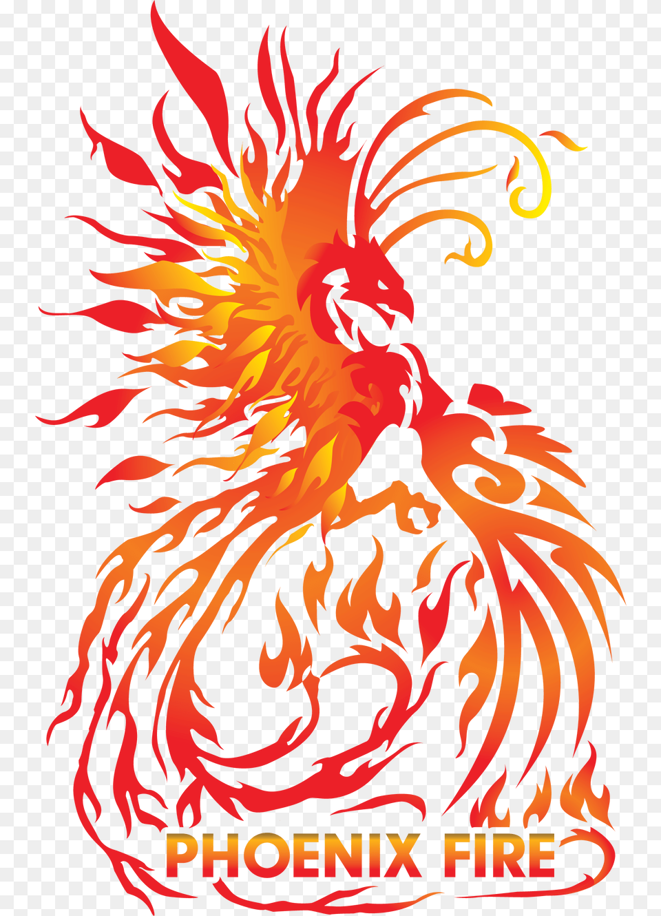 Phoenix Fire Logo Illustration, Outdoors, Nature, Mountain, Adult Free Transparent Png