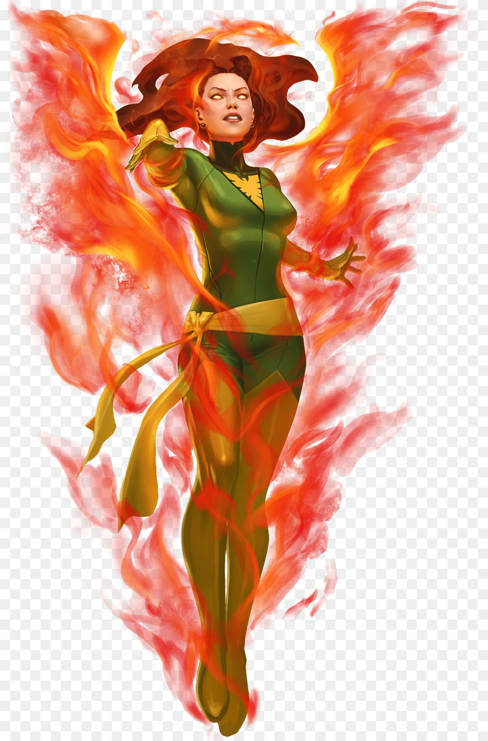 Phoenix Marvel Contest Of Champions, Person, Face, Head, Dancing Png Image