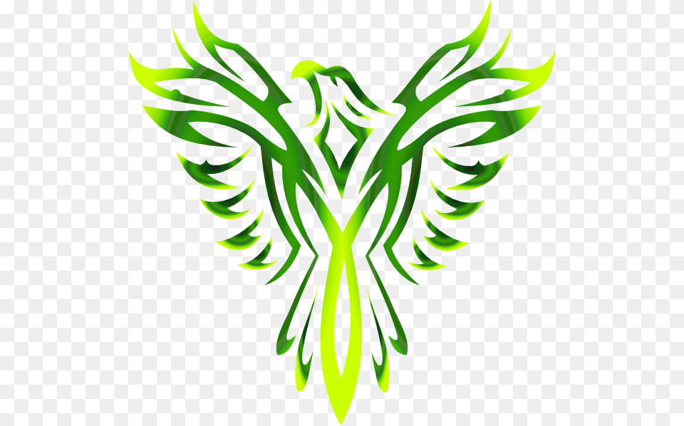 Phoenix Phoenix Bird, Art, Graphics, Green, Plant Free Png Download