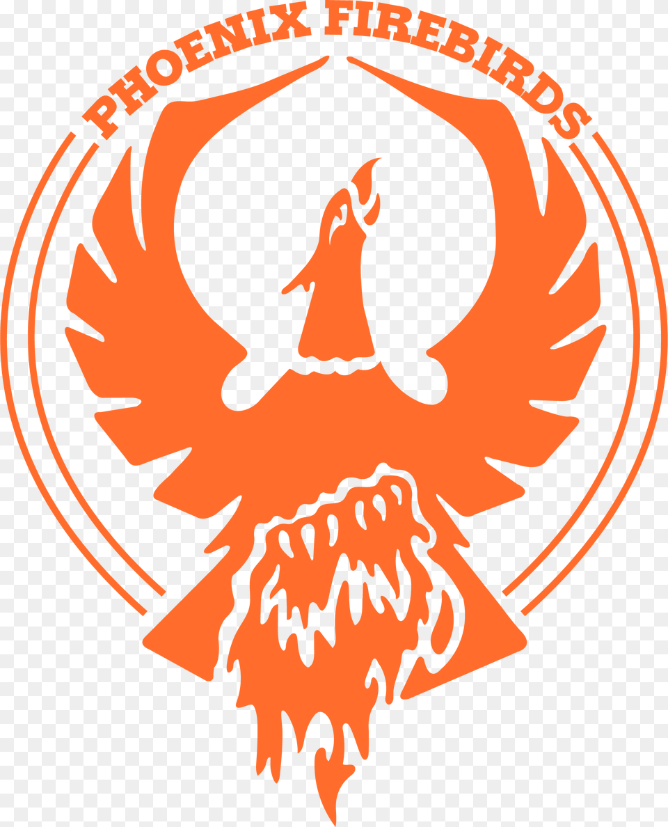 Phoenix School District Phoenix Firebirds, Logo, Emblem, Symbol, Person Free Png Download