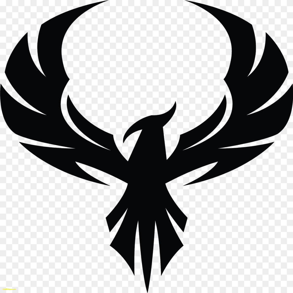 Phoenix Silhouette At Getdrawings Phoenix Clipart, Emblem, Symbol, Person, Logo Free Png Download