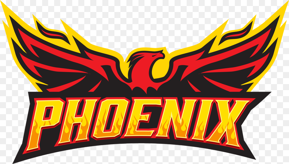Phoenix Sports Logo, Emblem, Symbol, Dynamite, Weapon Png