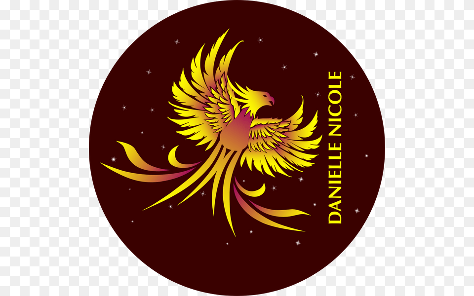 Phoenix Sticker Circle, Emblem, Symbol Png