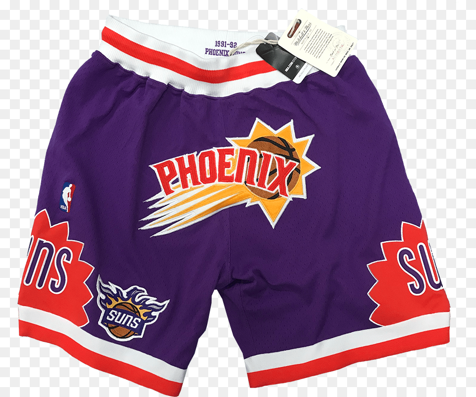 Phoenix Suns Basketball Shorts 50 Board Short, Clothing, Shirt, Swimming Trunks Free Png Download