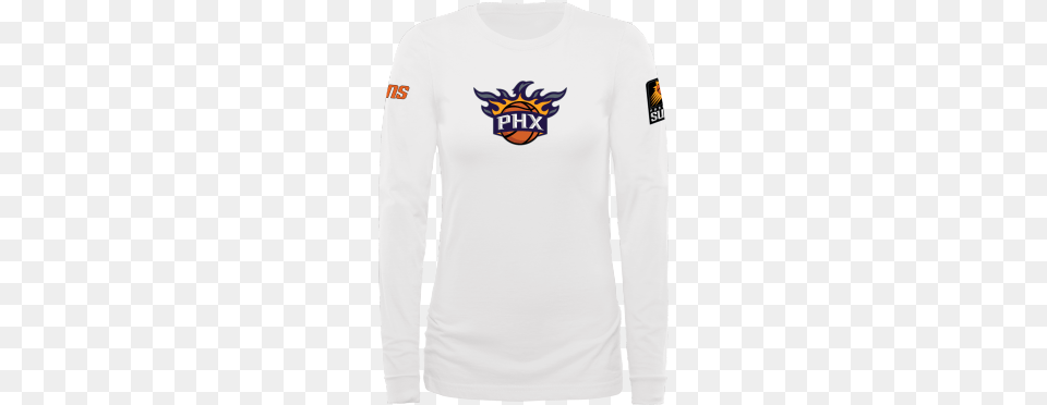 Phoenix Suns Tshirt Phoenix Suns 3quot X 4quot Decal, Clothing, Long Sleeve, Shirt, Sleeve Free Png