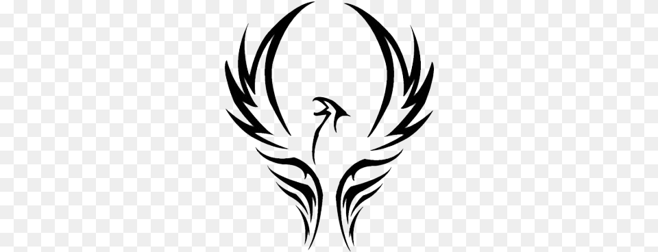 Phoenix Tattoos Sticker Tribal Phoenix Tattoo, Emblem, Symbol, Chandelier, Lamp Free Transparent Png