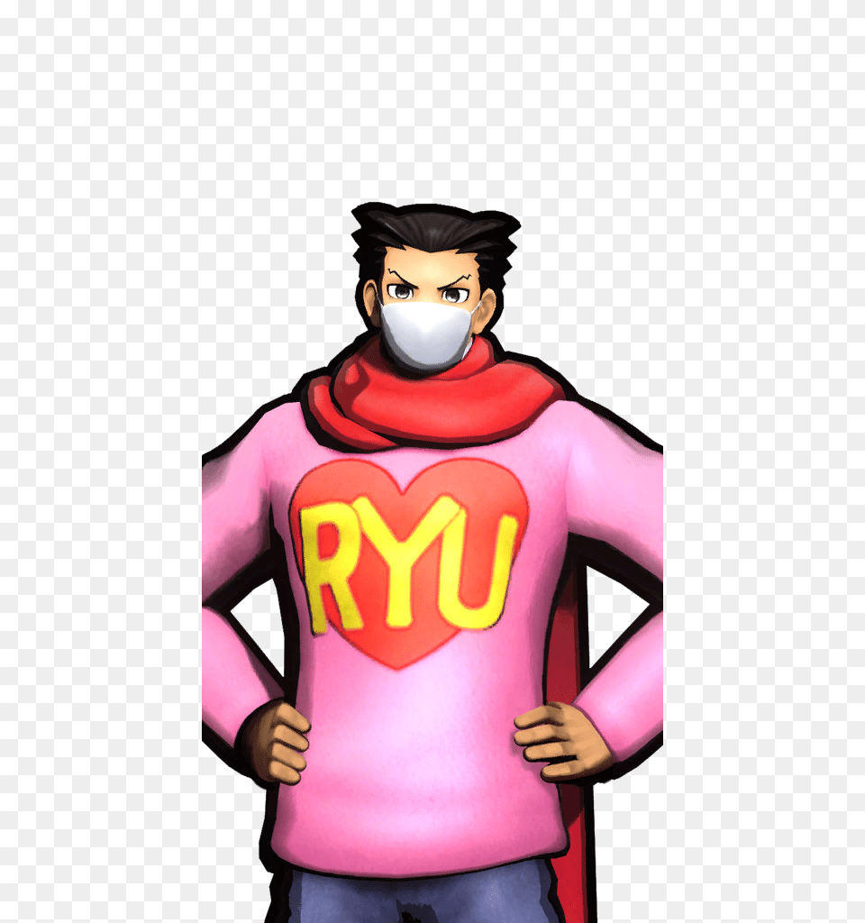 Phoenix Wright, Cape, Clothing, Book, Publication Free Png Download
