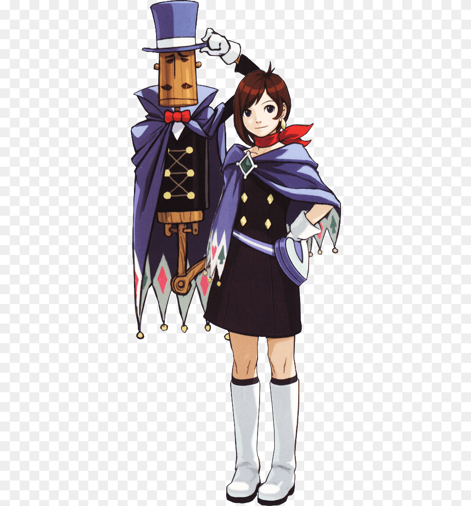 Phoenix Wright Mr Hat, Book, Publication, Comics, Adult Png