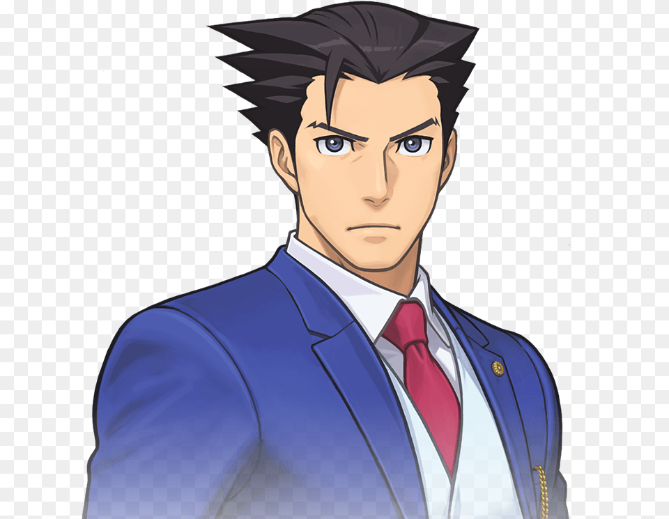 Phoenix Wright Phoenix Wright Icons, Accessories, Publication, Person, Man Png