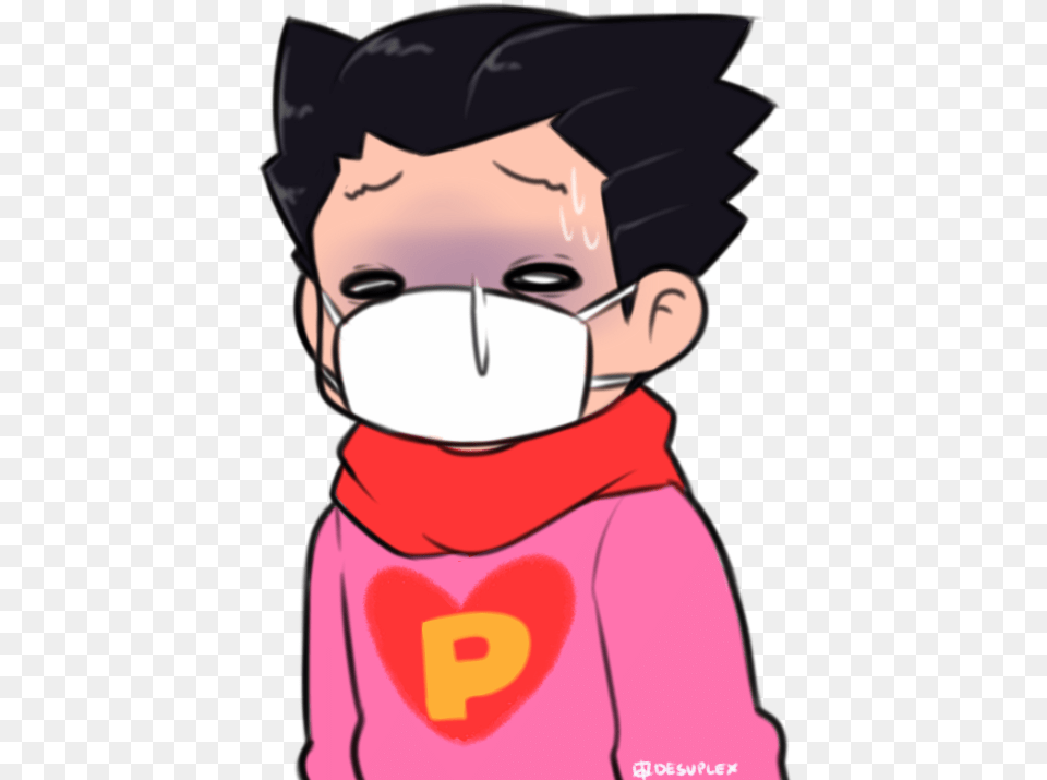 Phoenix Wright Pink Sweater, Baby, Person, Book, Comics Png