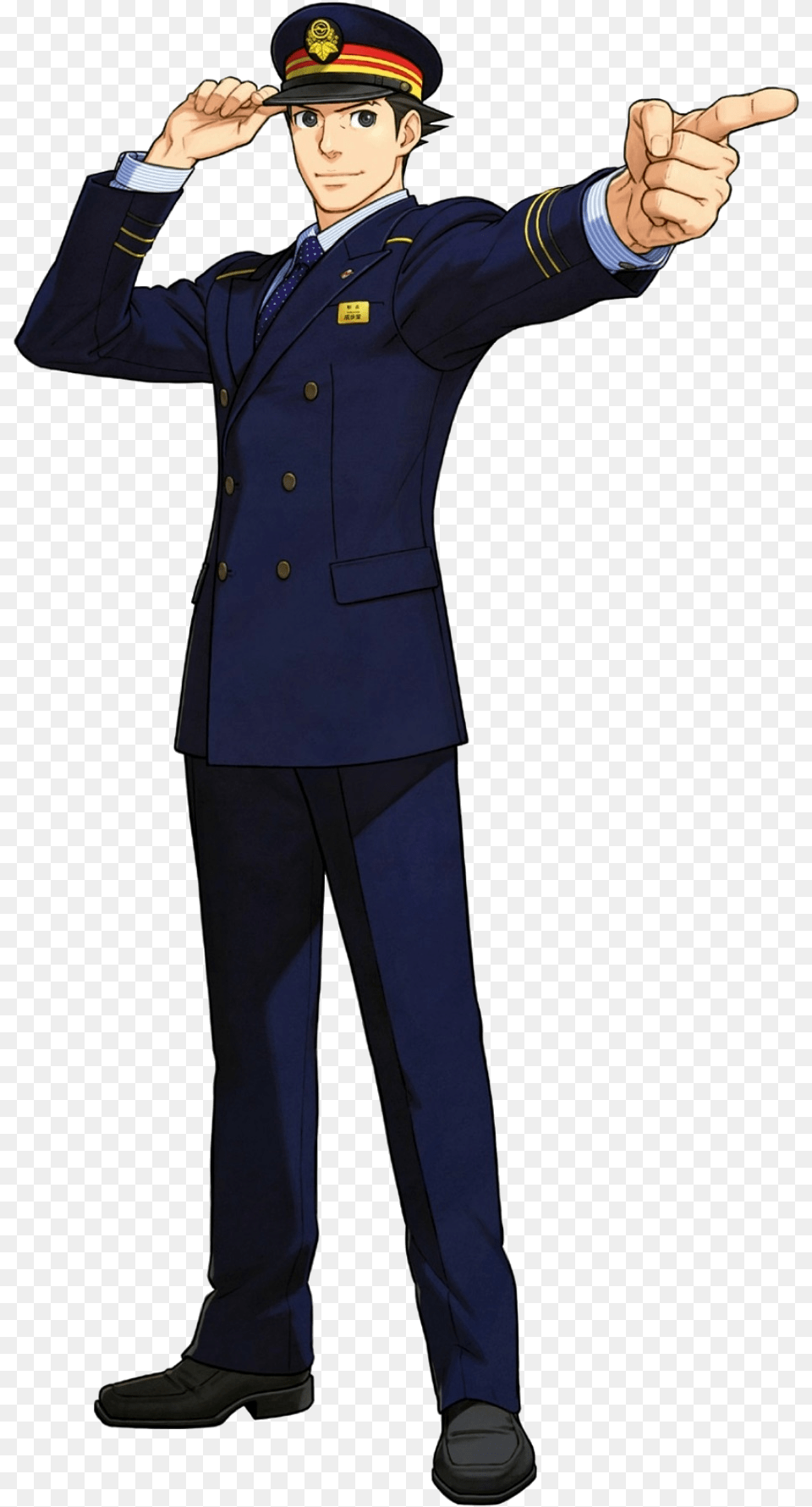Phoenix Wright Train Case, Adult, Person, Man, Male Free Png Download