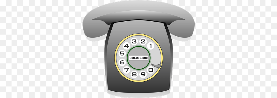 Phone Electronics, Dial Telephone Free Png Download