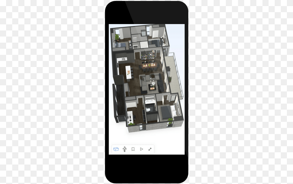 Phone 3dmodel Mobile Phone, Diagram, Floor Plan, Cad Diagram, Indoors Free Png Download
