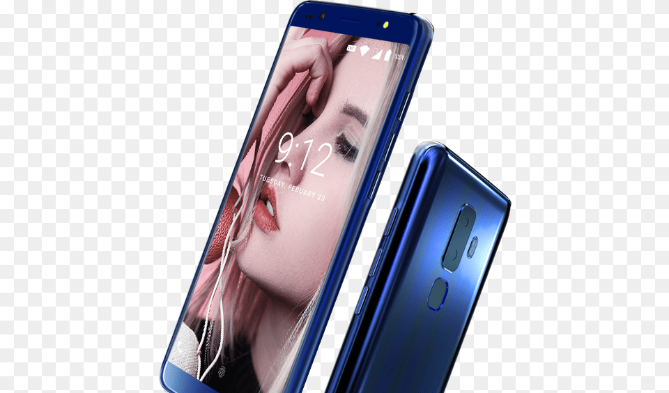 Phone Blue Hb Mobile Phone, Electronics, Mobile Phone, Adult, Female Png Image