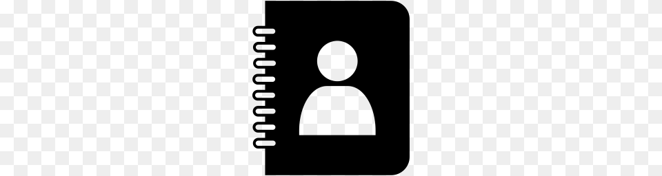 Phone Book Icon Myiconfinder, Gray Png