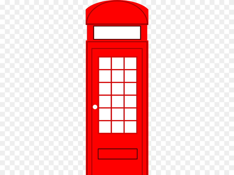 Phone Booth Clipart English, Mailbox Free Transparent Png