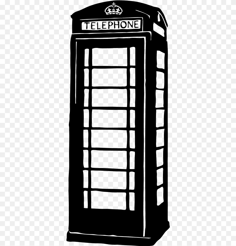 Phone Booth Gray Png Image