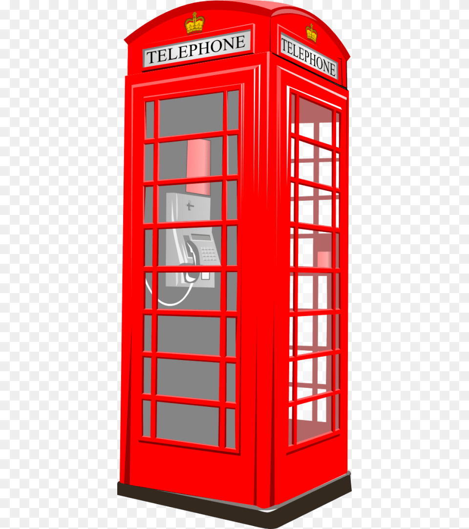 Phone Booth Red Telephone Box Clipart, Phone Booth Free Transparent Png