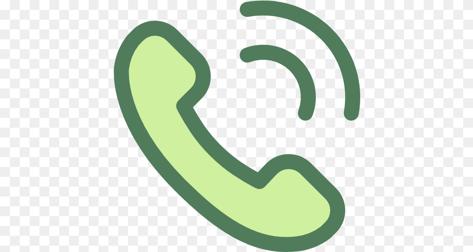 Phone Call Icon Green Icon Of Conversation, Smoke Pipe Free Transparent Png