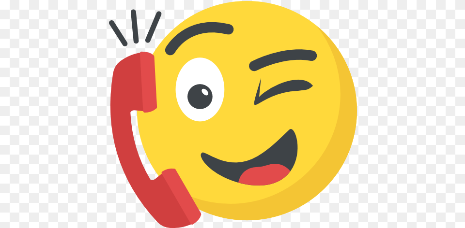 Phone Call Smileys Icons Phone Call Emoji Free Png Download