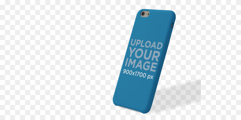 Phone Case Mockup Of An Iphone 6 Leaning Over A Mobile Iphone, Electronics, Mobile Phone Free Png