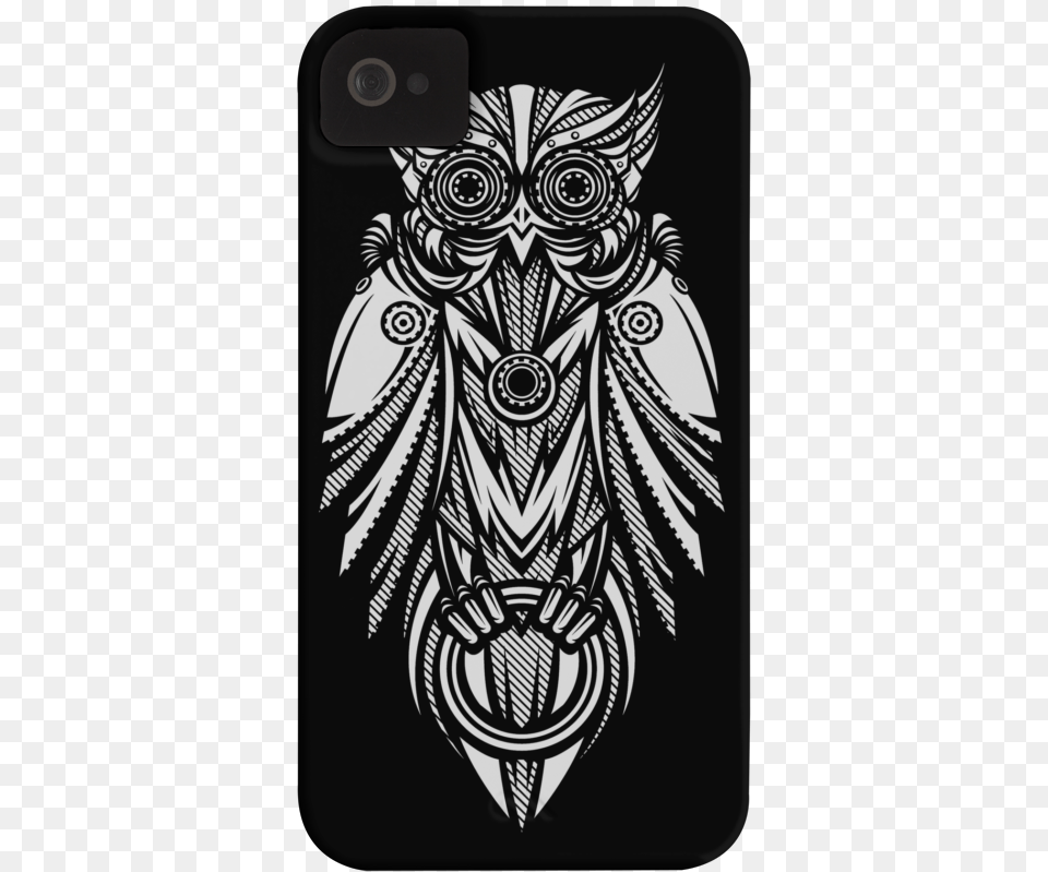 Phone Cases Steampunk Black And White Design, Electronics, Mobile Phone, Art, Person Free Png Download