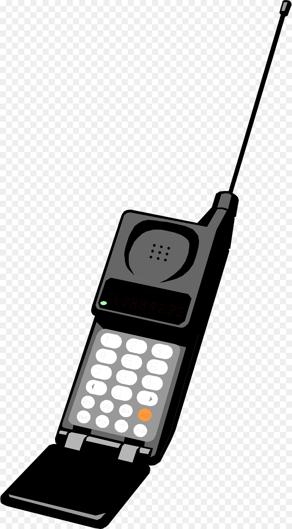 Phone Cell Stock Photo Illustration Of Satellite Cell Phone Clip Art, Electronics, Mobile Phone, Dynamite, Weapon Free Transparent Png