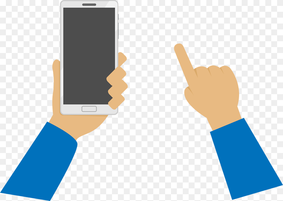 Phone Clipart, Electronics, Mobile Phone, Computer, Person Free Transparent Png