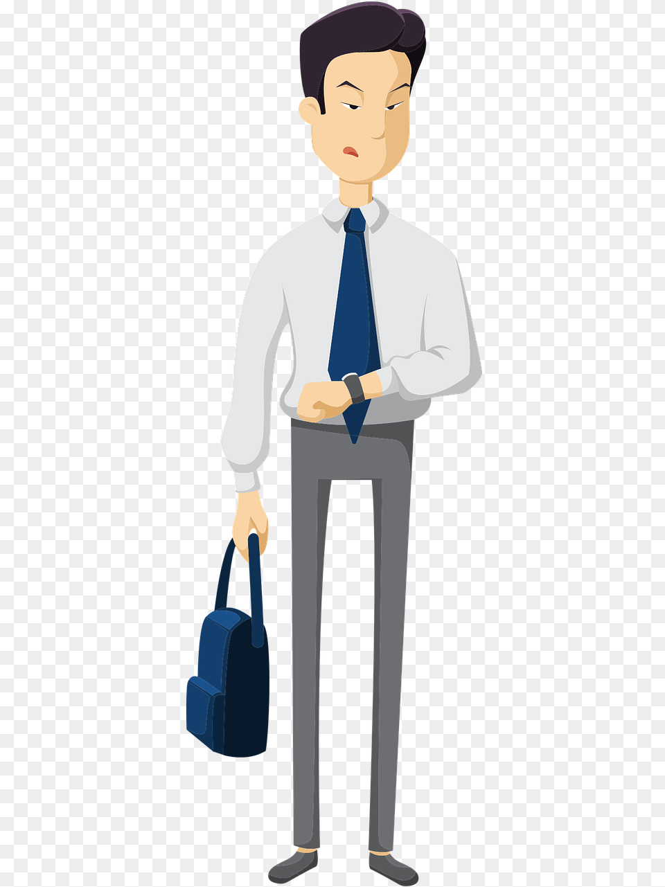 Phone Clipart Businessman Businessman Clipart, Accessories, Shirt, Formal Wear, Clothing Free Transparent Png