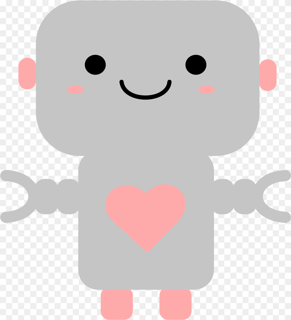 Phone Clipart Kawaii Trans Cute Robot, Baby, Person, Face, Head Free Png