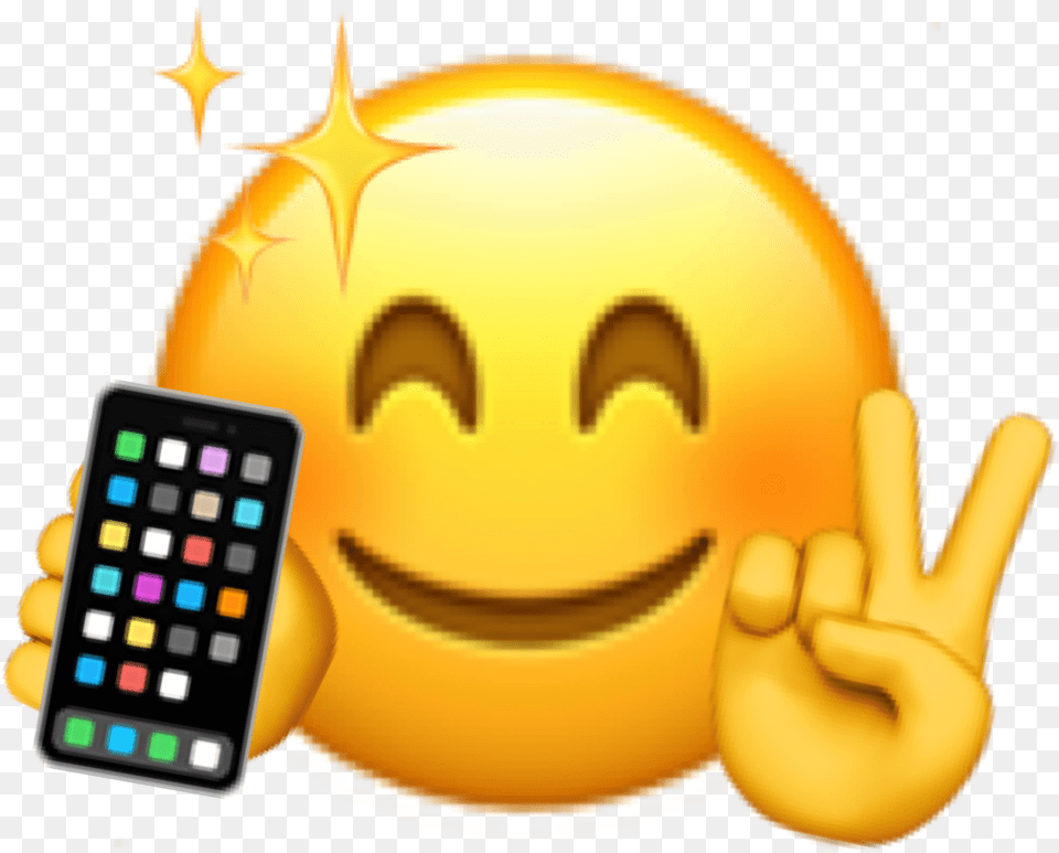 Phone Emoji Image By Arianacomp, Electronics, Mobile Phone Free Png Download