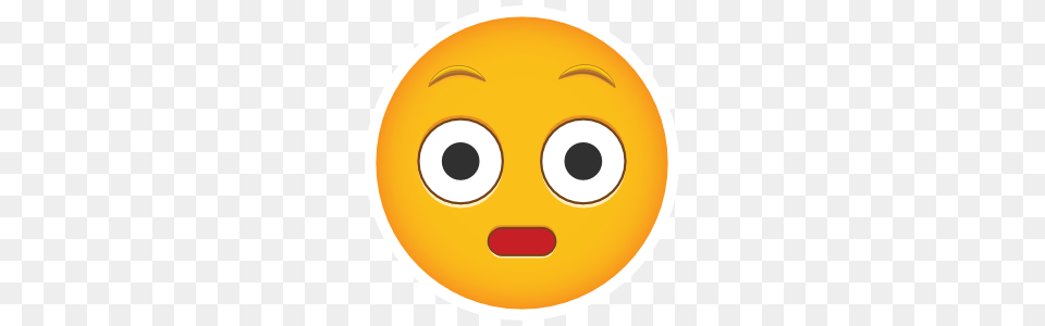 Phone Emoji Sticker Staring Wide Eyed Png