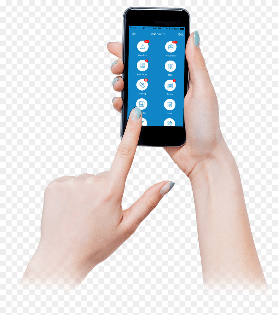 Phone Hand, Electronics, Mobile Phone, Remote Control Free Png Download